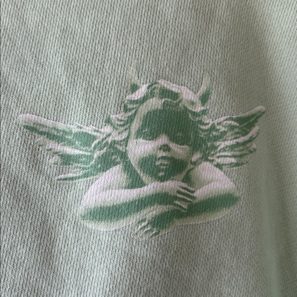Boys Lie Light Green Hoodie Sweater - Picture 2 of 8